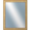 DANTIK - Zrkadlo v rámu, rozmer s rámom 80x100 cm z lišty TOOTH zlatá (2778)