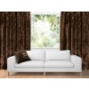 Biante Dekoračný zamatový záves Diana DI-004 Tmavo hnedý 145x230 cm