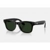Meta RAY-BAN Meta Wayfarer (Standard) Smart Glasses (Gen 2) - Shiny Black, Transitions Graphite Gree (0RW4012 601/1M50)