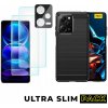 ULTRASLIM PACK KRYT TECH-PROTECT TPUCARBON XIAOMI REDMI NOTE 12 PRO / POCO X5 PRO 5G Čierny + TVRDENÉ SKLO TECH-PROTECT SUPREME SET XIAOMI REDMI NOTE 12 PRO CLEAR