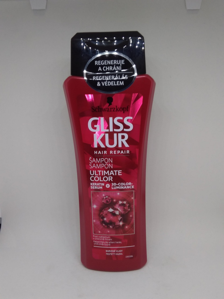 Schwarzkopf Gliss Kur Color protect 30 regeneračný šampón 250 ml