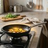 TESCOMA TitanPower 24 cm čierna - titánová nepriľnavá panvica