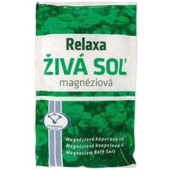 Relaxa Živá sůl magnéziová koupelová sůl 500 g