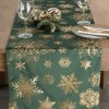 EUROFIRANY VIANOČNÝ BEHÚŇ NA STÔL JOY3 40X140 CM VZOROVANÝ