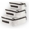 Matador Packing cube set 3 - sada 3 ks cestovných organizérov Farba: Biela