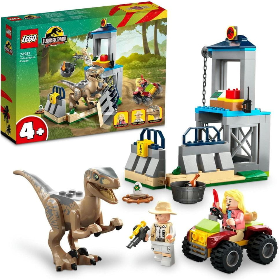 LEGO® Jurassic World 76957 Útek velociraptora od 26,65 € - Heureka.sk