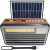 Vega Přenosné rádio LIWA RETRO se solárními panely, FM, BLUETOOTH, USB, SD, AUX, USB lampa, LX521BTS>