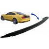 KITT Trunk Boot Spoiler suitable for Ford Mustang Mk6 VI Sixth Generation (2015-2020) GT350 Design Piano Black