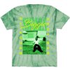 Biggie Smalls tričko 90's New York City Zelená L