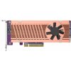 QNAP QM2-2P-384A Rozširujúca karta PCIe pre NAS / 2 x sloty M.2 22110 / PCIe Gen3 x8 (QM2-2P-384A)