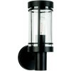 Eurolamp | Vonkajšia nástenná lampa 1xE27/15W/230V IP44 čierna | EU0126