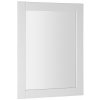 AQUALINE - FAVOLO zrkadlo v ráme 60x80cm, biela mat FV060
