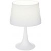 | Ideal Lux - Stolná lampa LONDON 1xE27/60W/230V biela | 110530