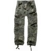 nohavice plátené BRANDIT Pure Vintage Trouser Woodland