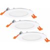 OSRAM HOMELIGHTING Downlight Slim Set 3 x 120mm 3000K 4099854445903 LED vonkajšie nástenné osvetlenie 8.00 W biela; 4099854445903