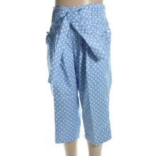 detské 3/4 nohavice malé srdiečka Modrá