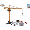 Mikrotrading Jeřáb 40 cm s vozidlem a 50 ks doplňků