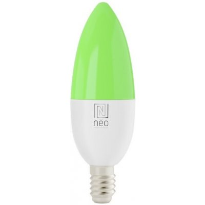 Immax NEO SMART žiarovka LED E14 6W RGB+CCT barevná a biela, stmívatelná, WiFi 07716L