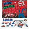 Adventný kalendár pre deti Spider-Man plný 24 okienok Mikuláš Vianoce