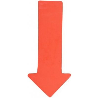 Merco Arrow značka na podlahu oranžová (1 ks)