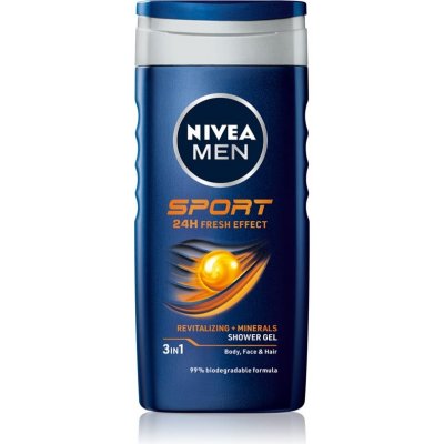 Nivea Men Sport sprchový gél s minerálmi pre mužov 250 ml