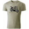 T-ričko BMW S1000RR pánske tričko Farba trička: Svetlá Khaki, Veľkosť: M
