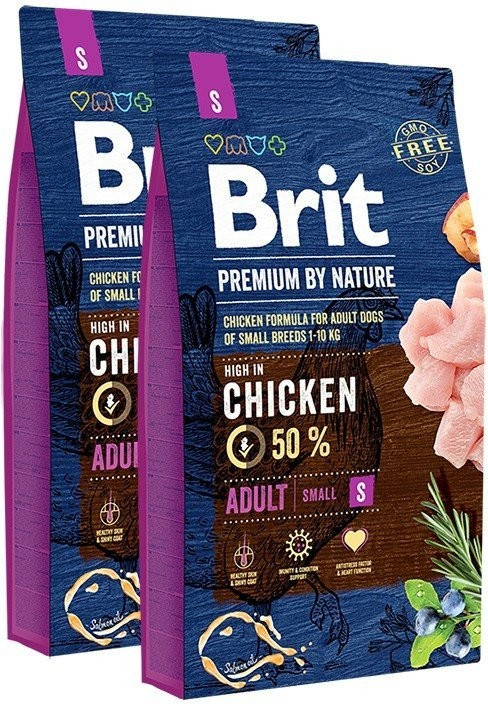 Brit Premium by Nature Adult S 2 x 8 kg