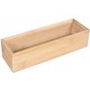 BISK Erga Laos, bambusový kontajner na kozmetiku 23x7,5x6cm, prírodná hnedá, ERG-08127