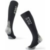 Kompresné podkolienky Zulu Run Compression M Veľkosť ponožiek: 42-44 / Farba: čierna/sivá