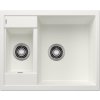 Blanco Metra 6 Silgranitový drez, 62x50 cm, biela 516173