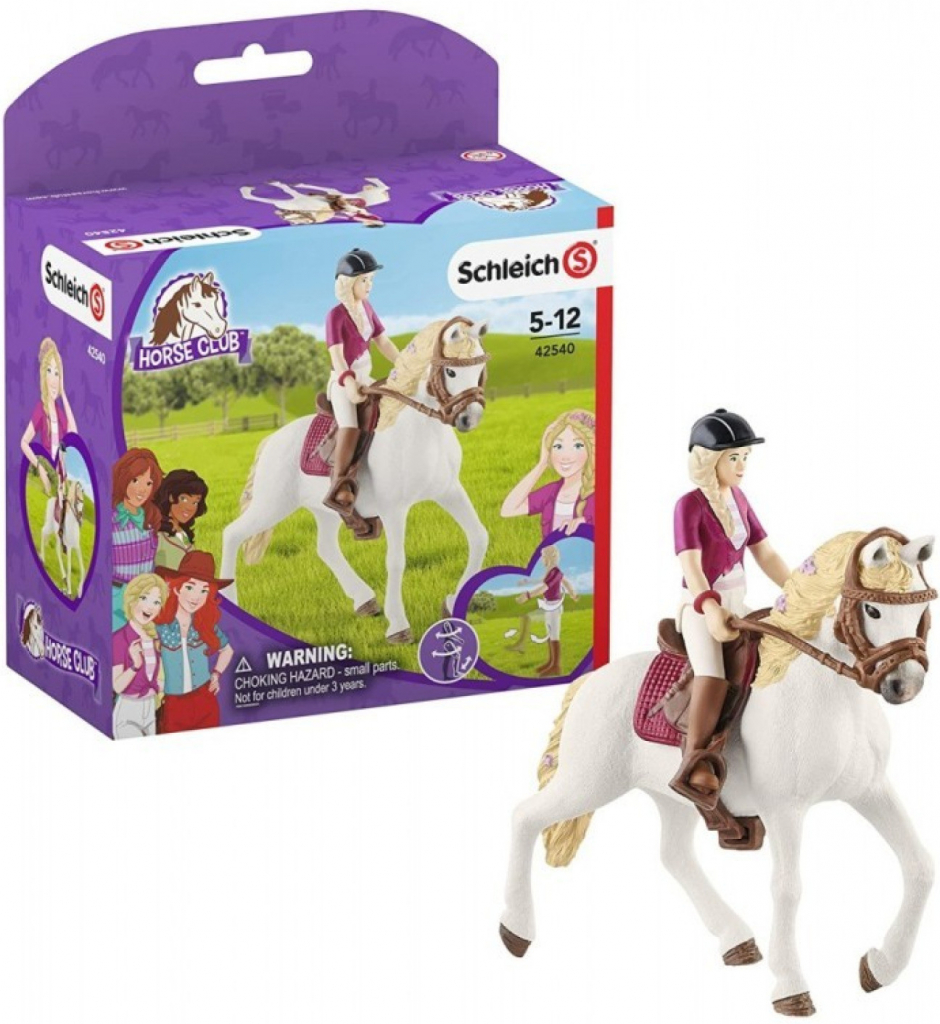 Schleich 42540 Sofia s pohyblivými klouby na koni