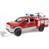 Bruder 2544 RAM 2500 Hasičský vůz se světelným a zvukovým majákem
