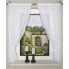 HOME WOHNIDEEN záclona dvojdielna hotová 46394 Batist 0105 biela 125x75 cm (v x s)