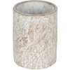 Wenko Téglik na zubné kefky Albacete cement 8,5 x 10,5 cm