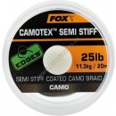 Fox šnúra Camotex Semi stiff 20m 20lb