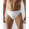 GINA Pánske bambusové slipy s úzkym bokom Bamboo Pure Line | 50003P - biela, M/L