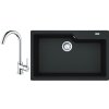 Set RS Franke Urban UBG 610-78 + Franke FP 9000 (čierna matná + chróm)