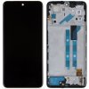 LCD + dotyk + predný kryt pre Xiaomi Redmi Note 12 Pro 5G, black (Service Pack)