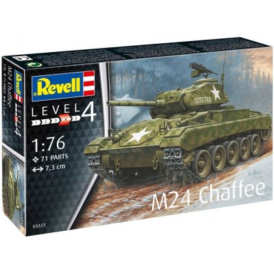 Revell M24 Chaffee Plastic Model Kit 03323 1:76