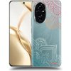 Picasee silikónový prehľadný obal pre Honor 200 Pro 5G - Kvetinový vzor