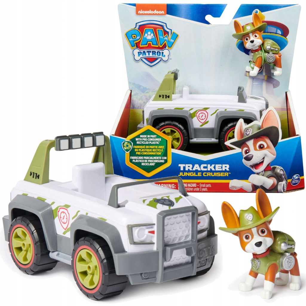 Spin Master Paw Patrol základní vozidla Tracker