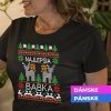 Tričko s potlačou BABKA Pánsky Čierna XS