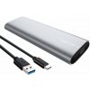 Verk 06312 Externý adaptér M.2 SSD na USB 3.0 strieborný