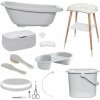 BÉBÉ-JÚ Sada digitálna kúpacia Bébé-jou Sense Plus 8 dielna Light Grey