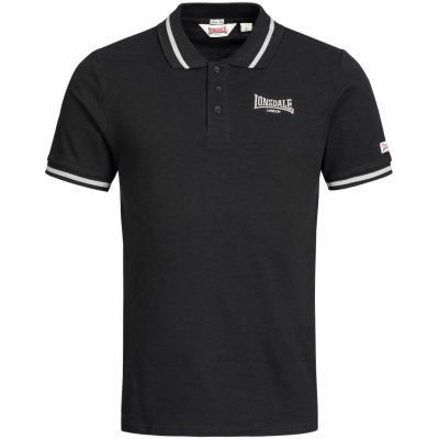 Lonsdale Men's Polo Shirt slim Fit čierne