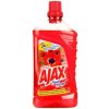 Ajax Floral Fiesta Red Flowers čistič povrchov pre domácnosť 1 l 1 kus
