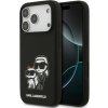 Karl Lagerfeld puzdro gumené Apple iPhone 17 Pro KLHMP17LSKCGRGOK čierne