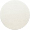 Ayyildiz , Kusový koberec Life Shaggy 1500 cream kruh, 120x120 (priemer) kruh, biela, obývacia izba