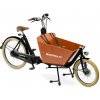 Bakfiets.nl Electric Short Cruiser Čierna matná