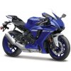 Maisto Motocykl, Yamaha YZF-R1 2021, modrá, 1:18